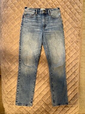 Daze Smarty Pants High-Rise Straight Leg Jeans